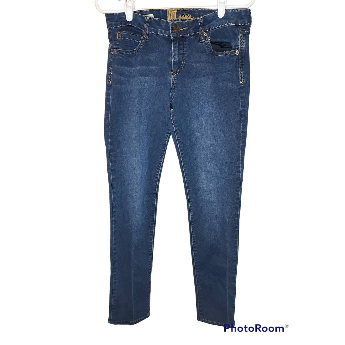 Kut From The Kloth Sienna Dark Wash Skinny Blue Jeans Size 8