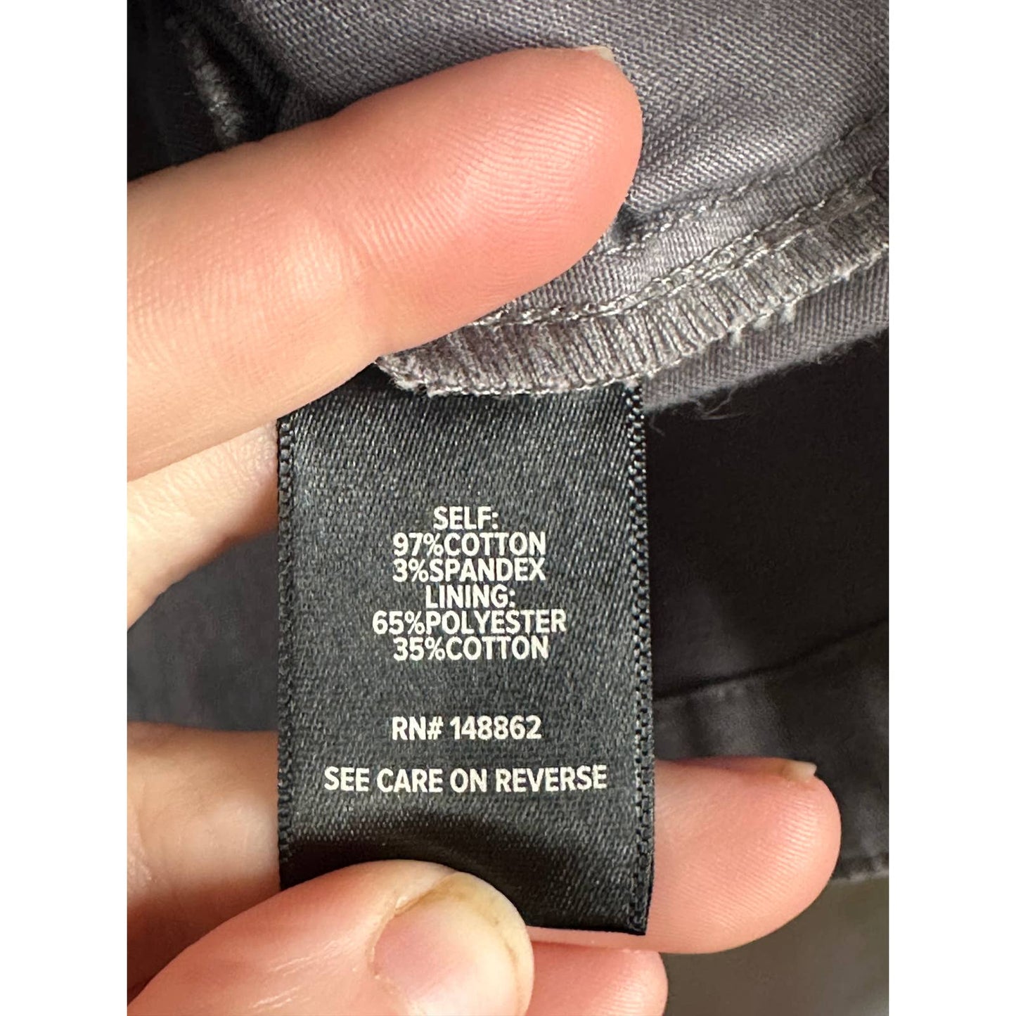 Torrid Grey Long Sleeve Cinched Waist Twill Anarok Zip Up Jacket Size 1X