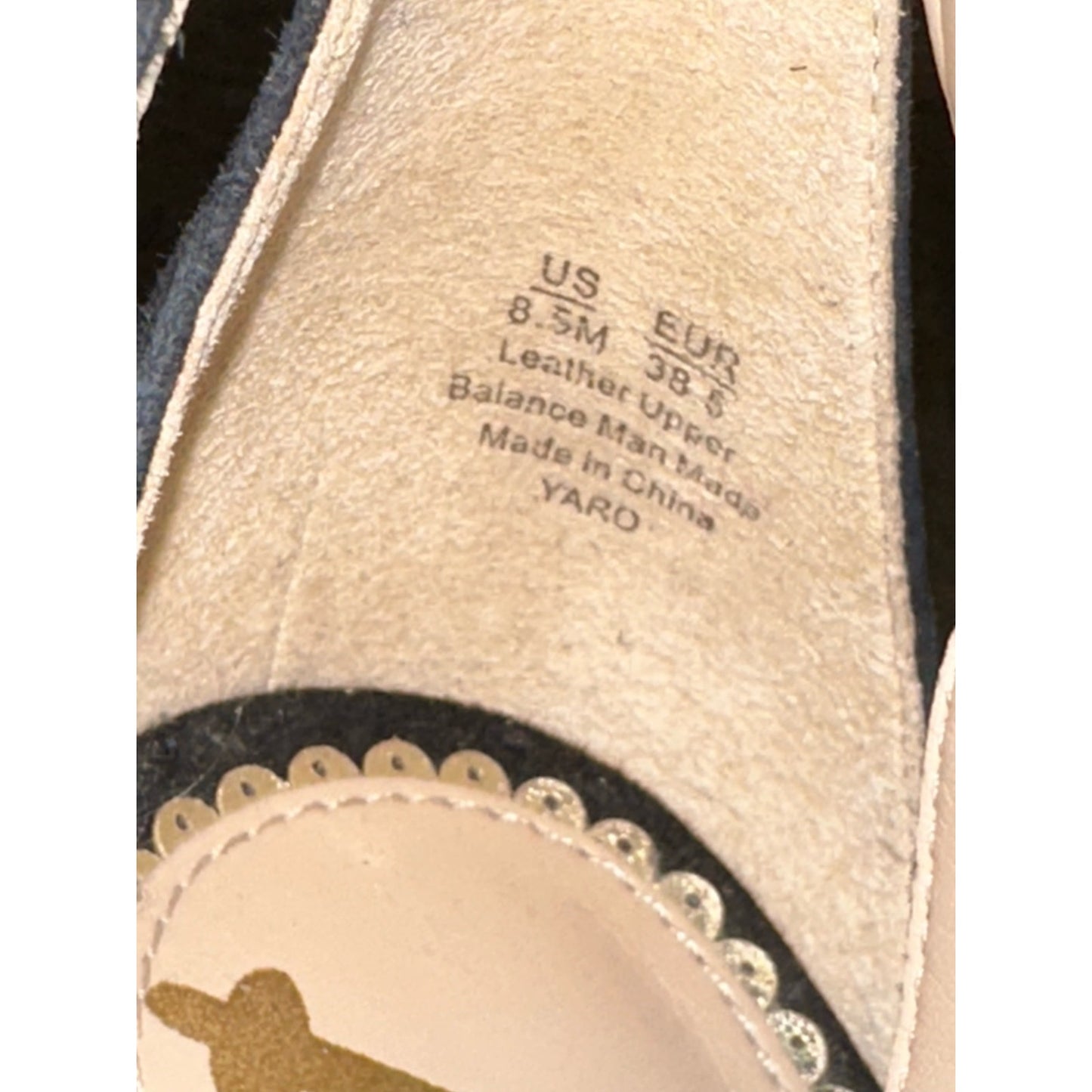 Sam Edelman Synthia Suede Chunky Heel Slip On Sandal Black Strap Heels Size 8.5