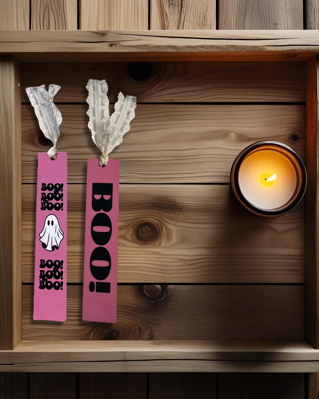 Seasonal Sneak Peek|Handmade Hardboard Halloween Fall Bookmark| Handmade Gifts for Book Lovers & Readers