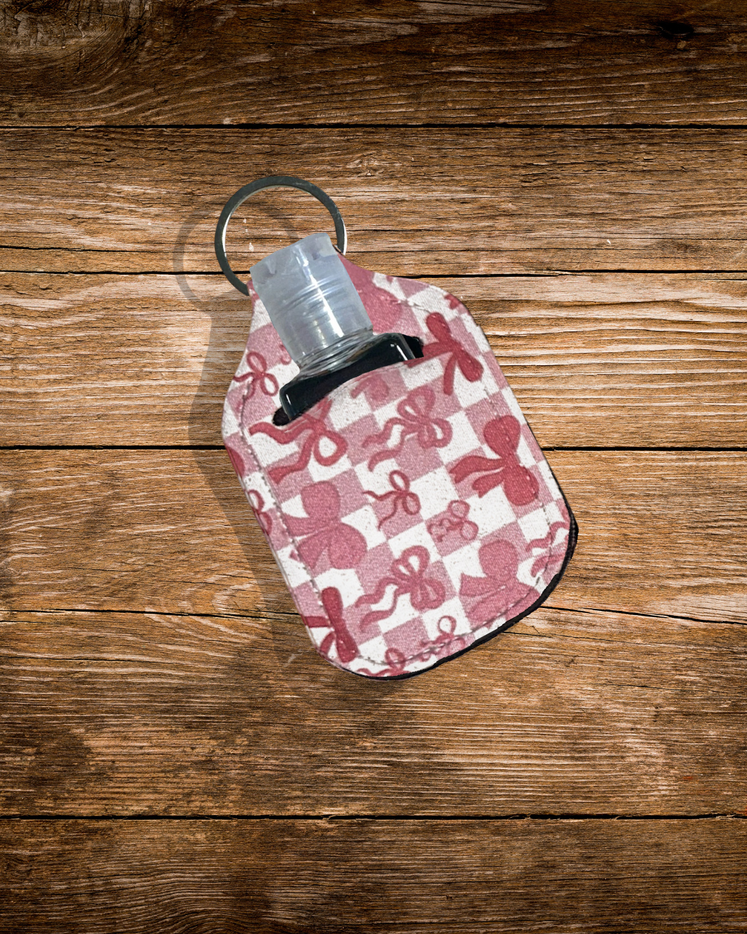 Sublimated Hand Sanitizer Holder Keychains – Travel Sanitizer Case for Teachers, Moms & On-the-Go Gifting