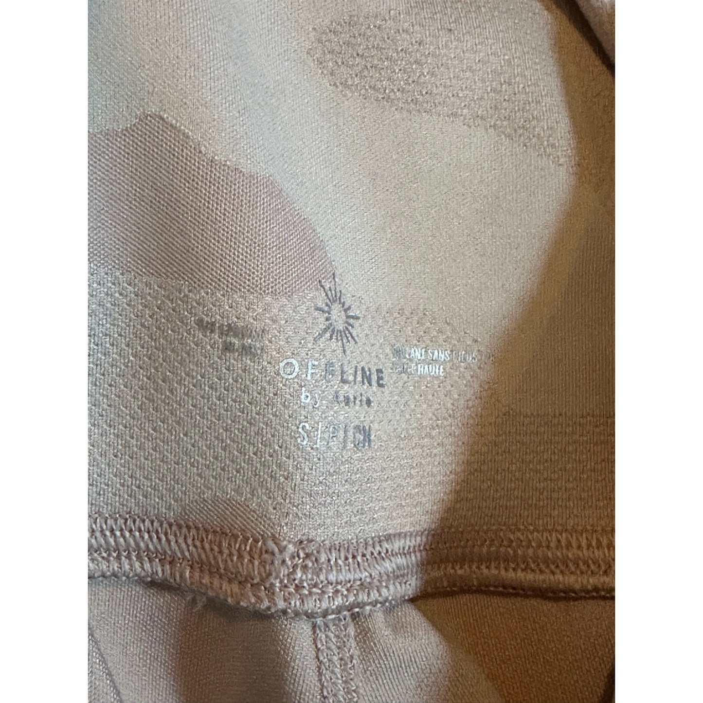 Offline By Aerie Light Pink Camouflage High Waisted Leggings Size Small