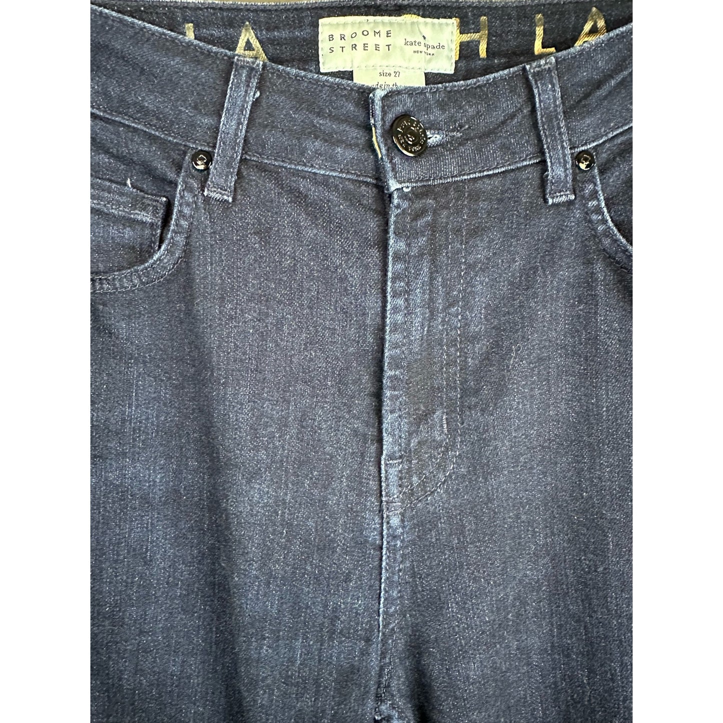 Kate Spade Broome Street Dark Wash Skinny Blue Jeans Size 27