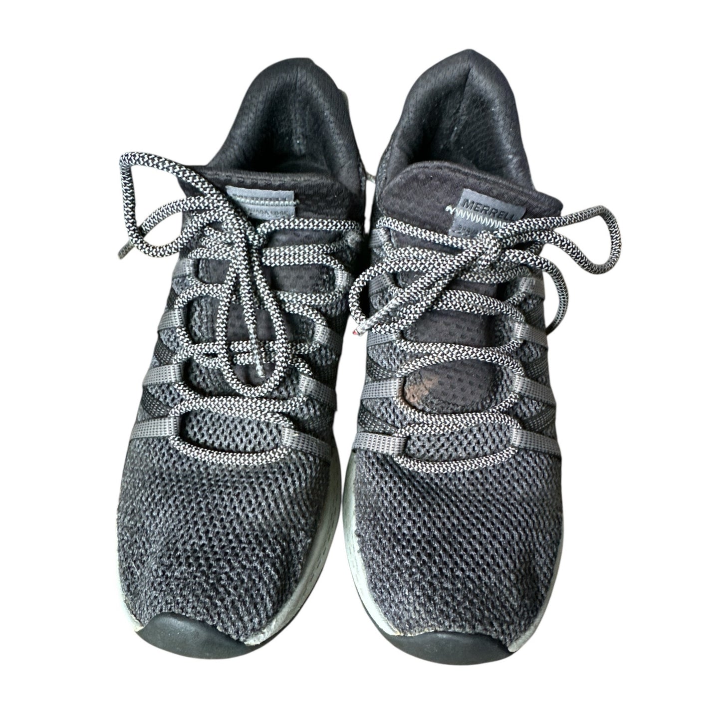 Women’s Merrell Bravada Edge Grey Black Trail Hiking Lace Up Sneakers Size 9