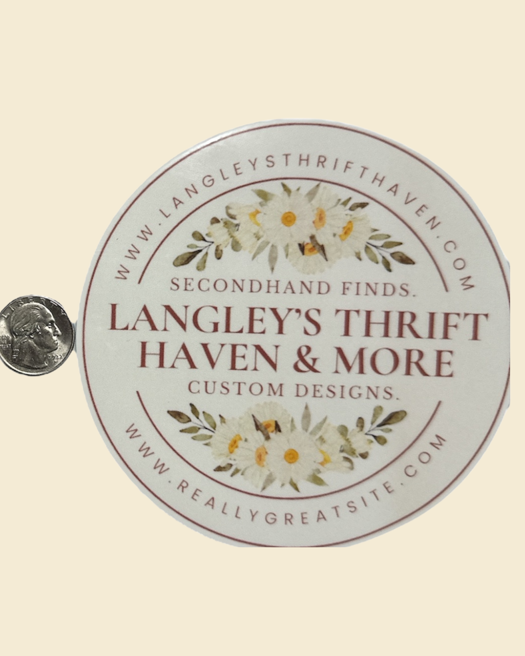 Custom Photo or Logo Sticker – Personalized Waterproof Vinyl Decal with Your Image – Great for Businesses, Gifts, and Personal Use