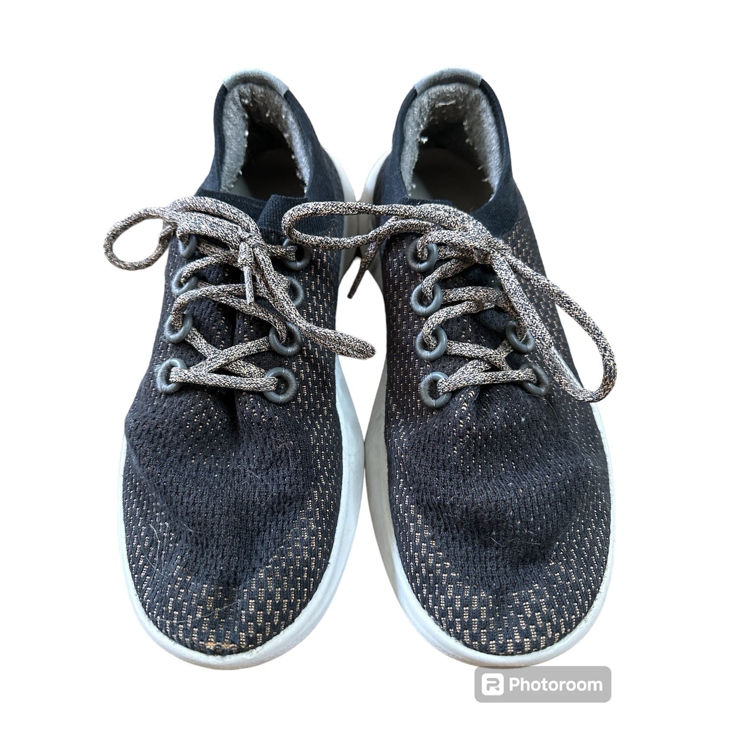 Men’s Allbirds Tree Dasher Black Grey White Running Athletic Shoes Size 11.5