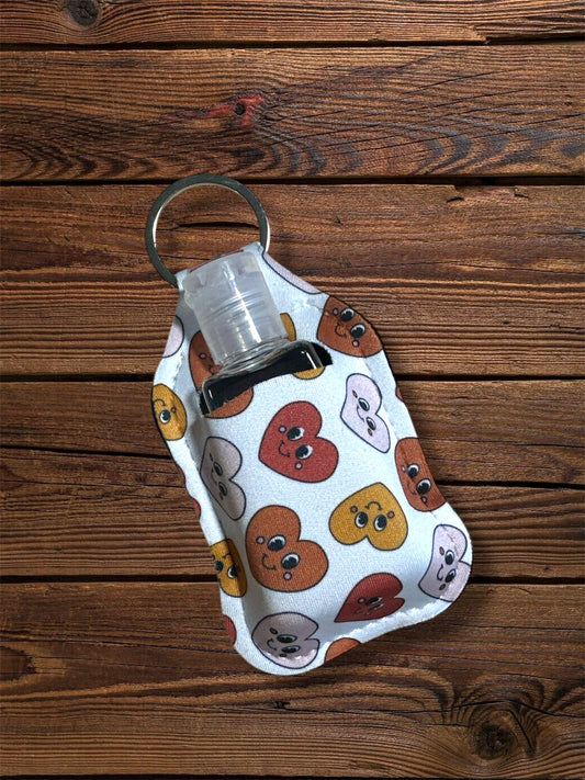 Handmade Hand Sanitizer Holder Keychains – Multiple Designs