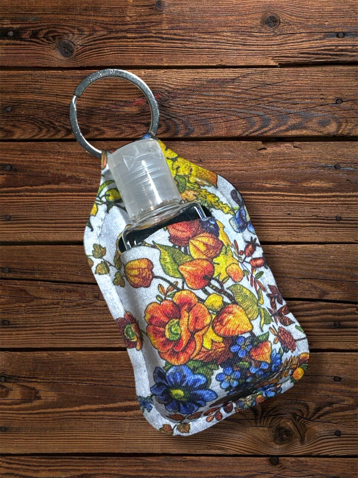 Sublimated Hand Sanitizer Holder Keychains – Travel Sanitizer Case for Teachers, Moms & On-the-Go Gifting