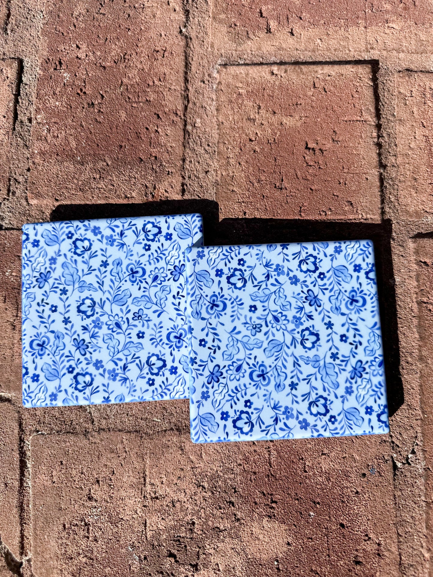 Handmade Decorative House Coasters | UV DTF & Sublimated Designs | One-of-a-Kind Home Decor