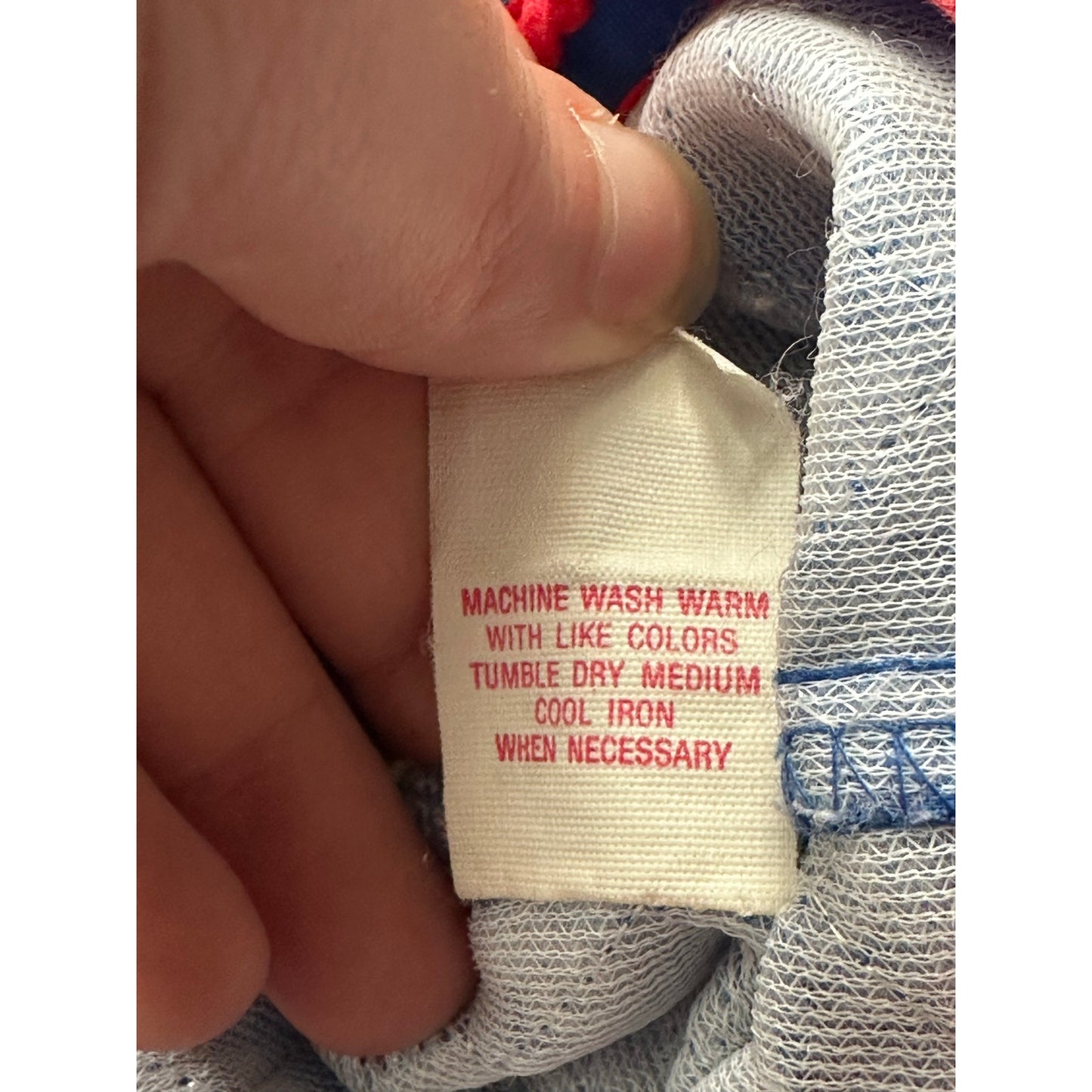 Boy’s Vintage Blue Red Quilted Overall Bibs Butto Train Pants Size 0-6 Months