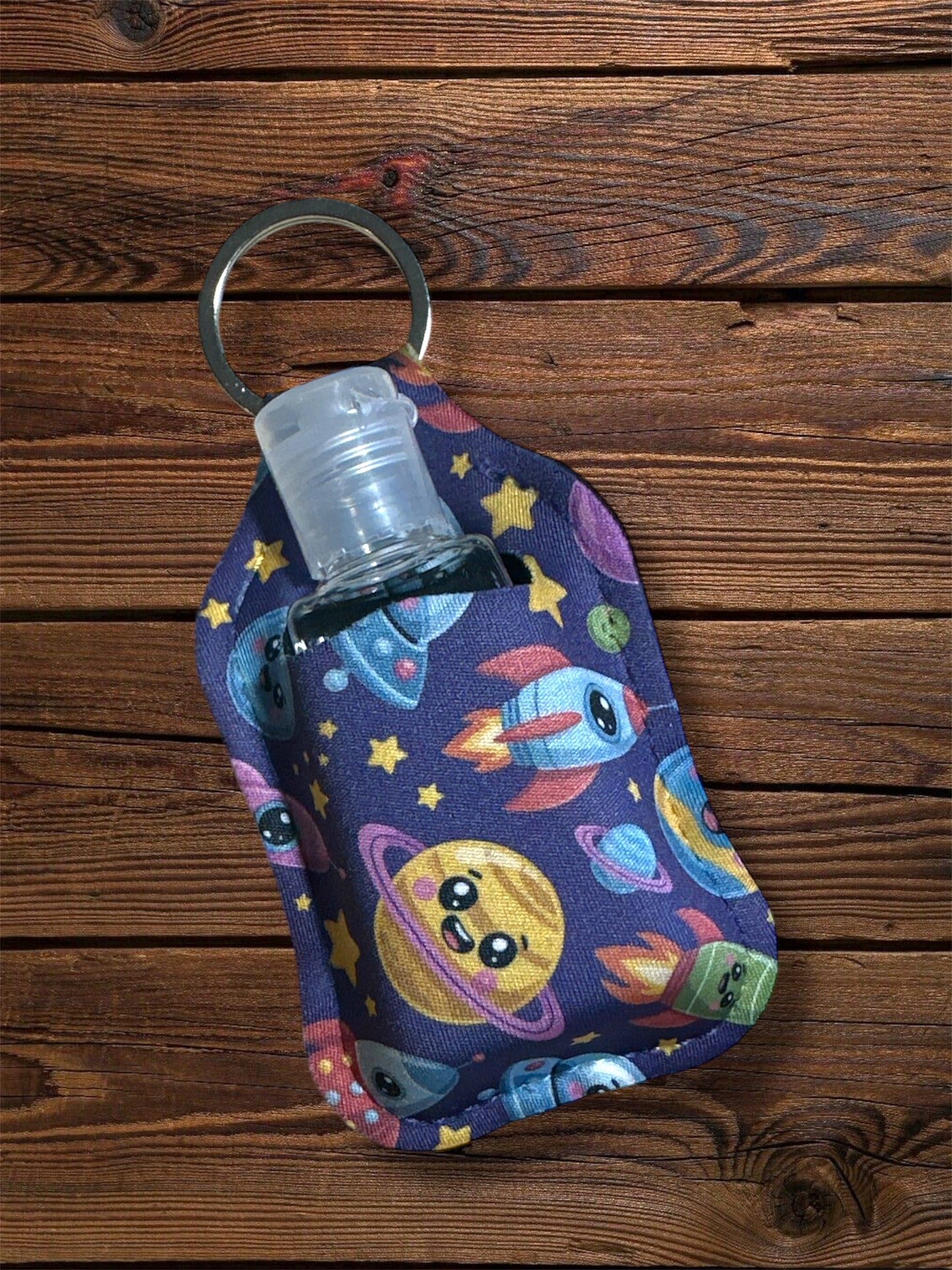 Sublimated Hand Sanitizer Holder Keychains – Travel Sanitizer Case for Teachers, Moms & On-the-Go Gifting