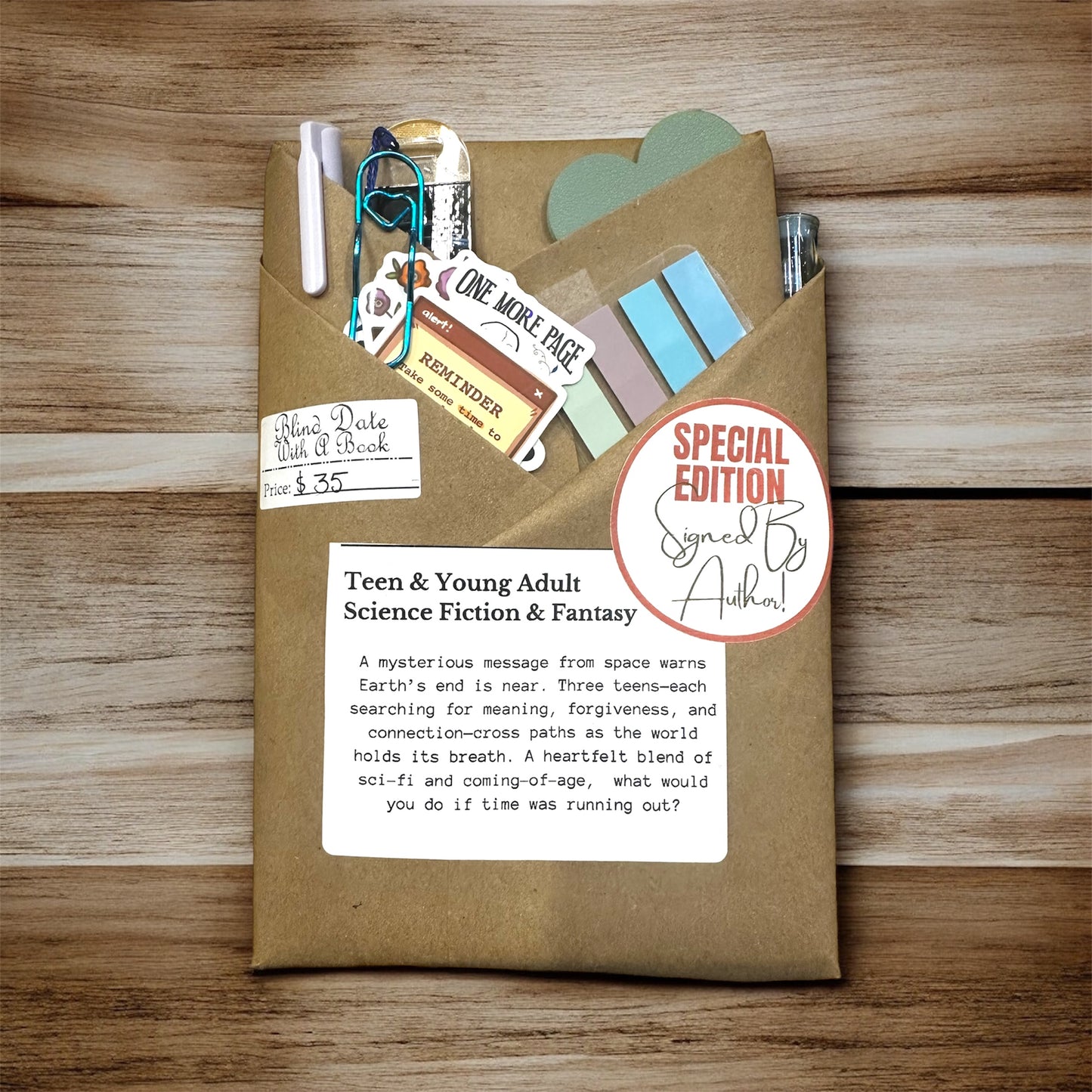 Blind Date With a Book | Surprise Mystery Novel | Wrapped Book Lover Gift