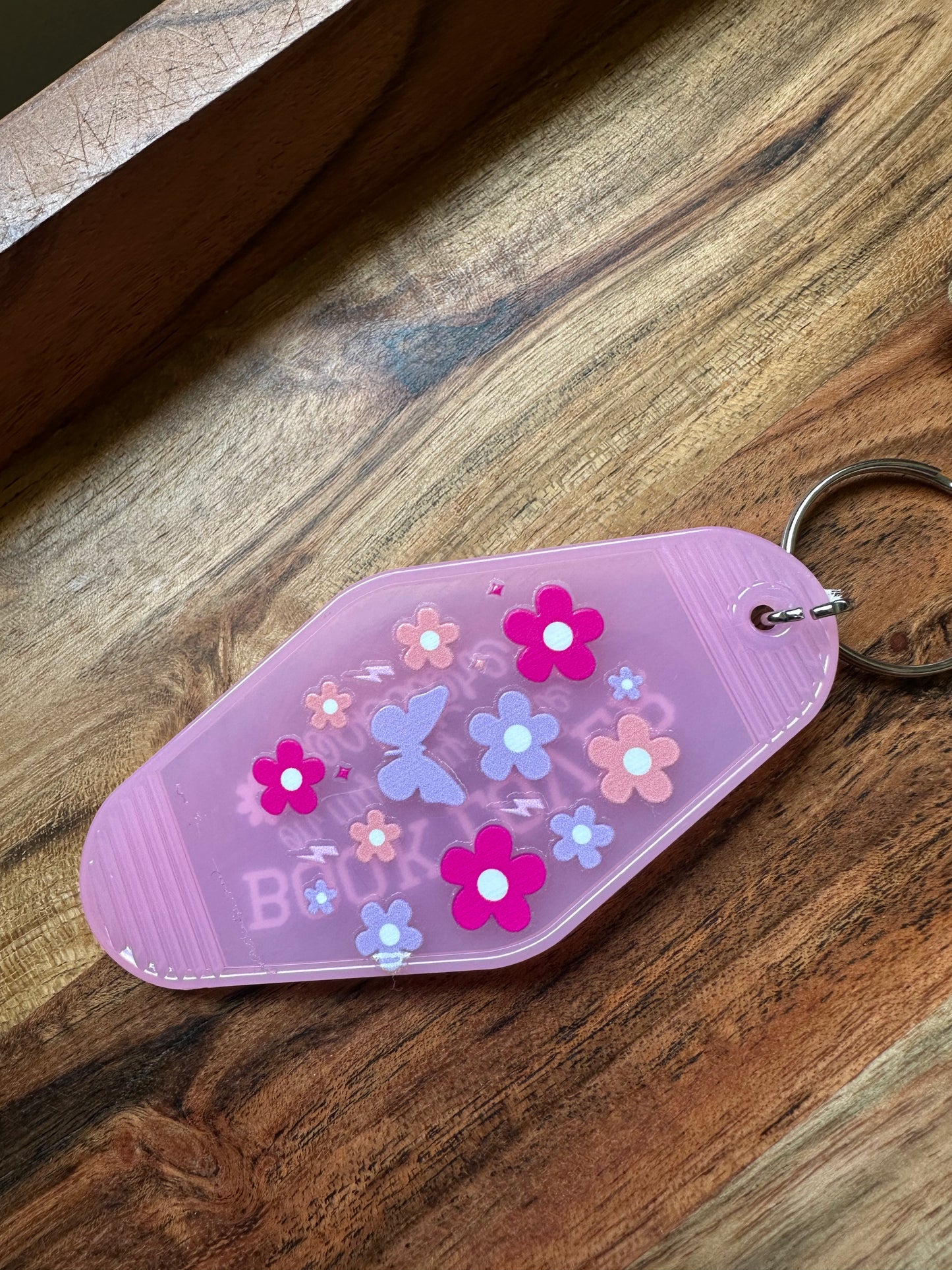 Motel Keychains- 'Key to My Shelf' Book Related Keychains