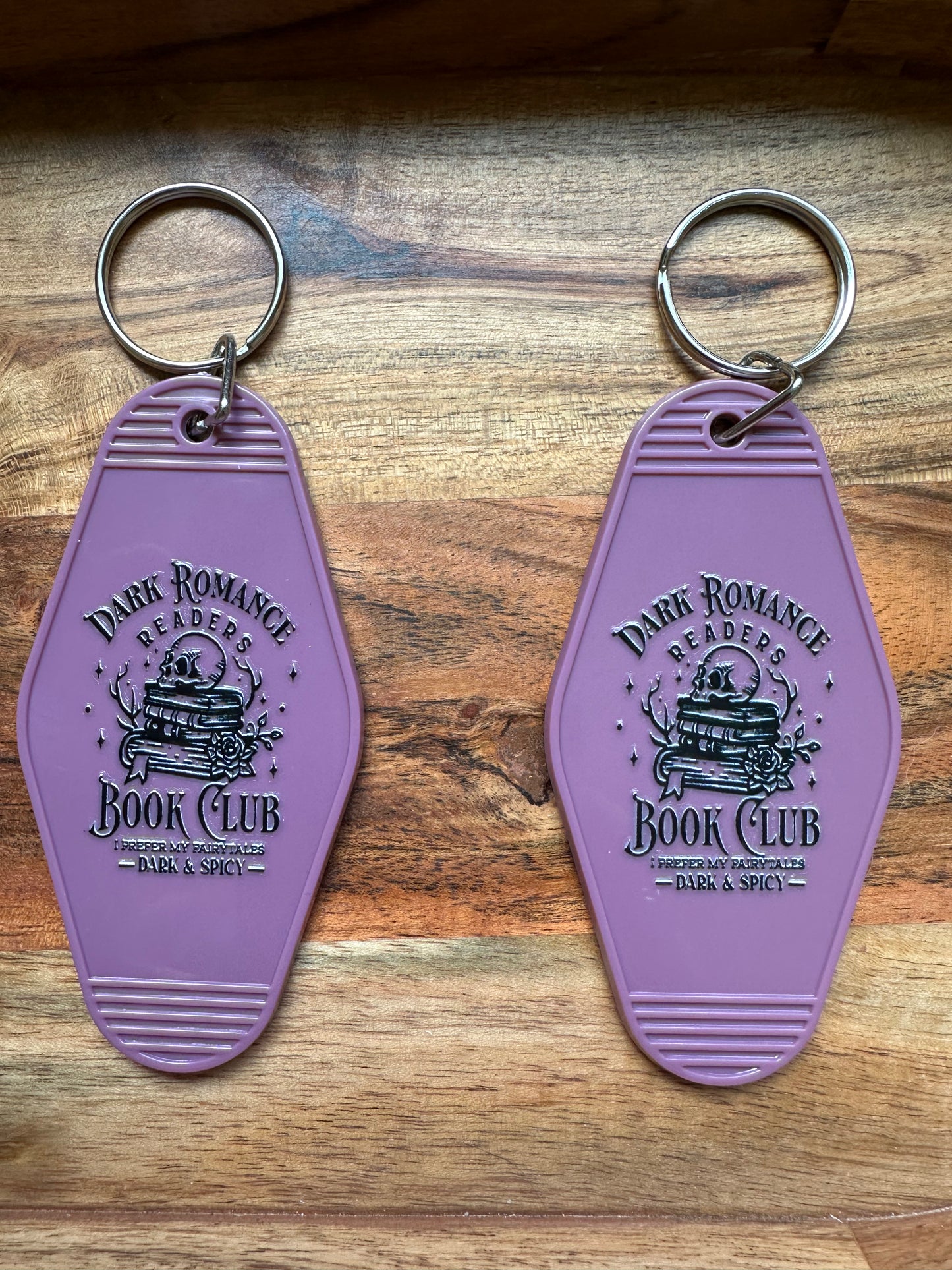 Motel Keychains- 'Key to My Shelf' Book Related Keychains