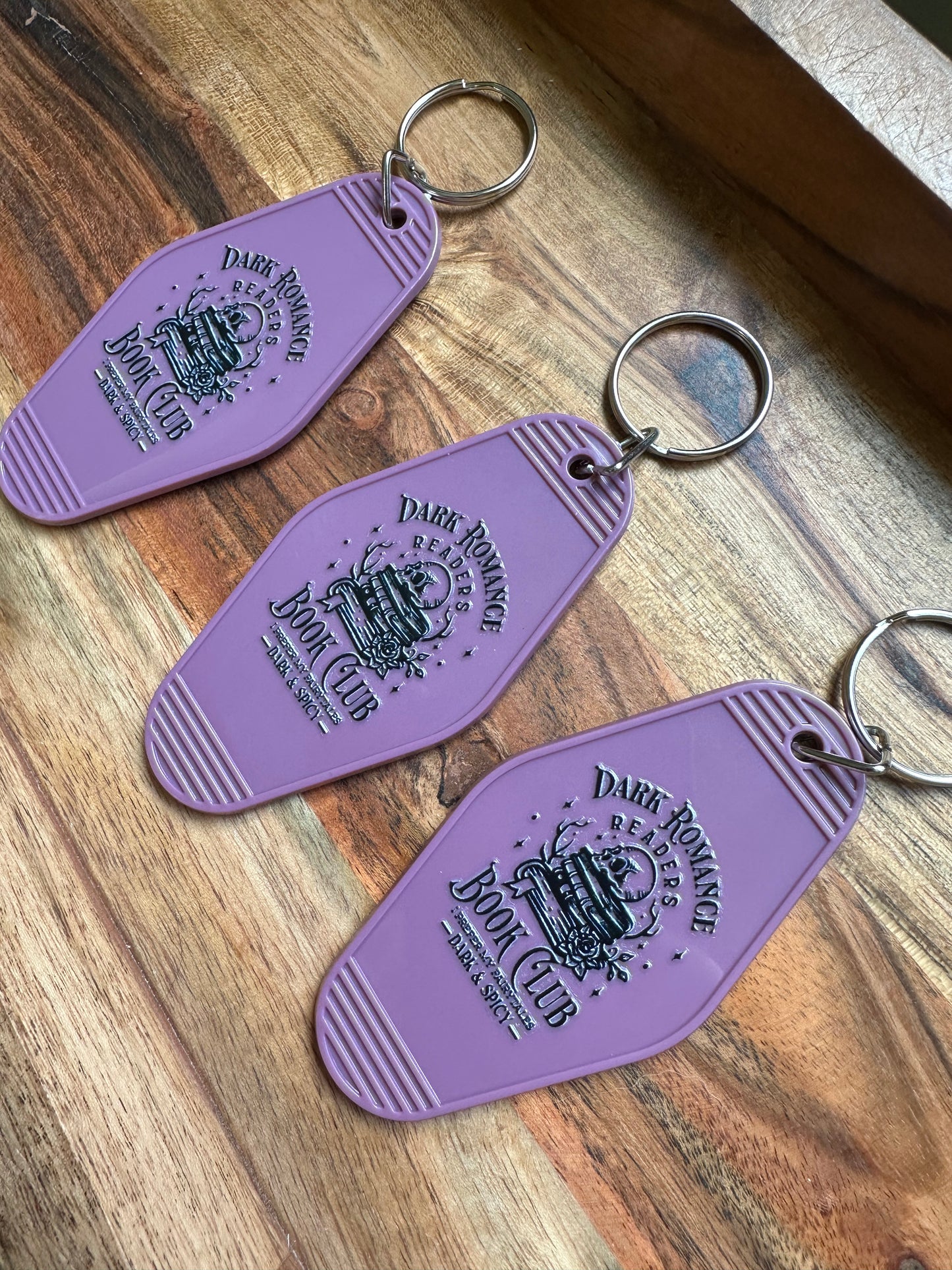Motel Keychains- 'Key to My Shelf' Book Related Keychains
