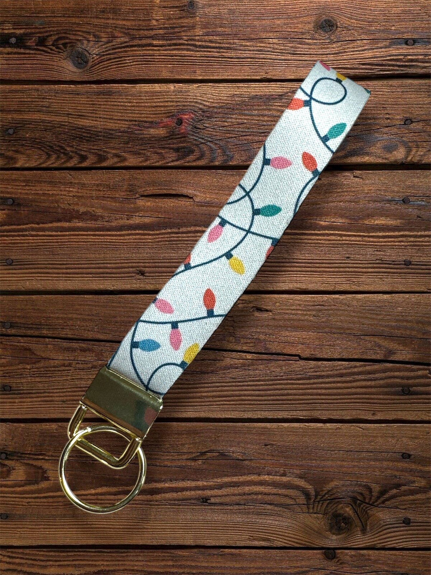 Handmade Neoprene Wristlet Key Fob – Stylish, Durable & Functional Keychain Accessory