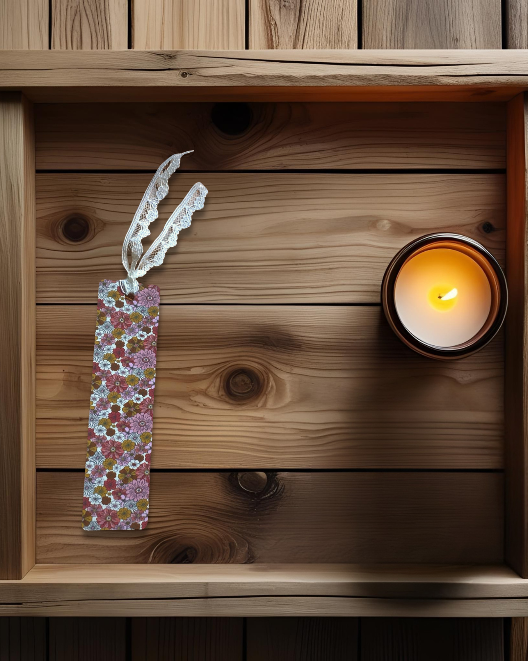 Handmade Metal Bookmark– Sublimated Designs with Optional Charms | Handmade Gifts for Book Lovers & Readers