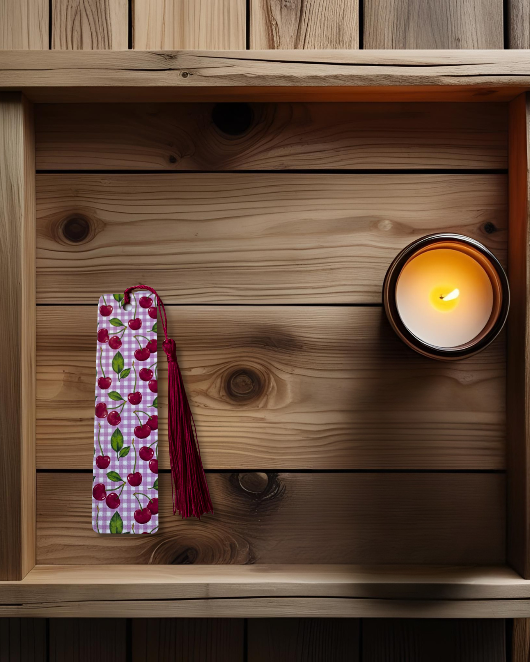Handmade Metal Bookmark– Sublimated Designs with Optional Charms | Handmade Gifts for Book Lovers & Readers