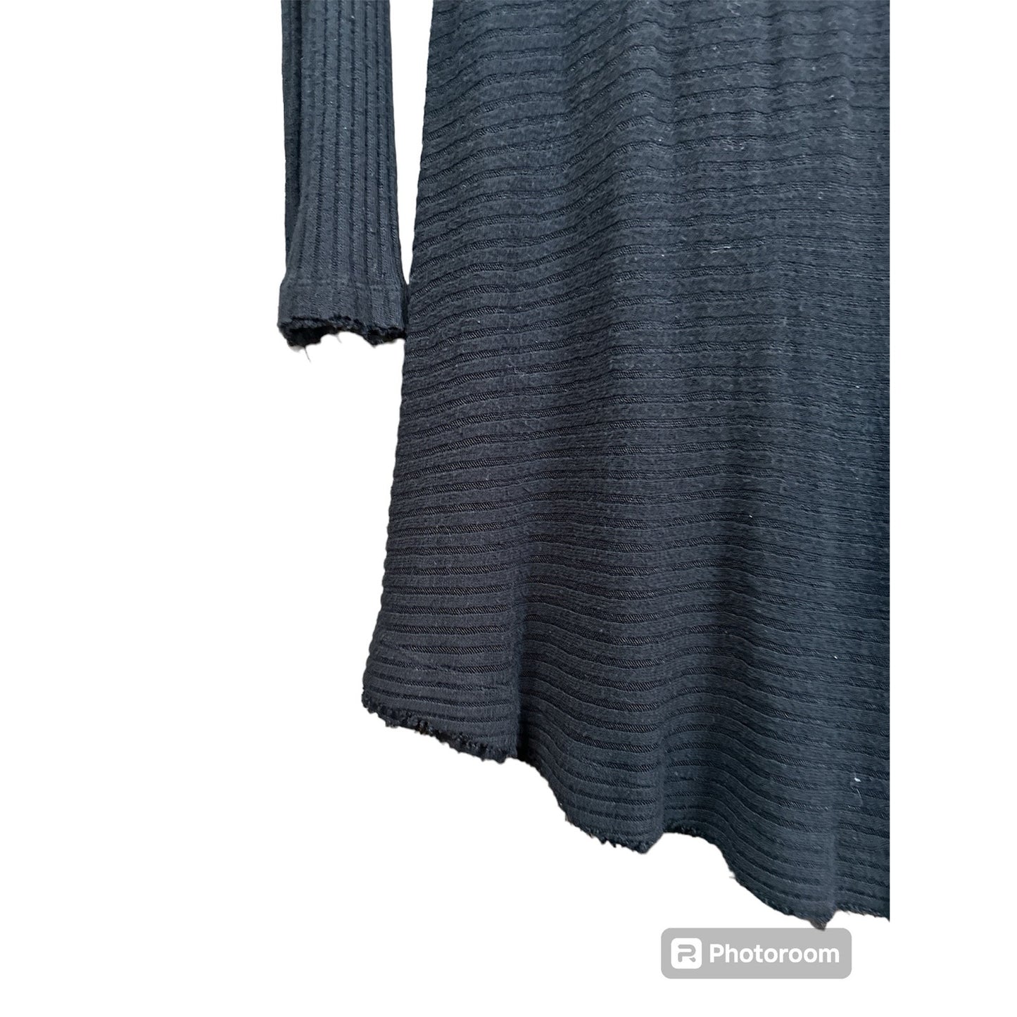 We The Free Long Sleeve 'Lovers Rib Thermal' Tunic Open Back Cowl Neck Size S