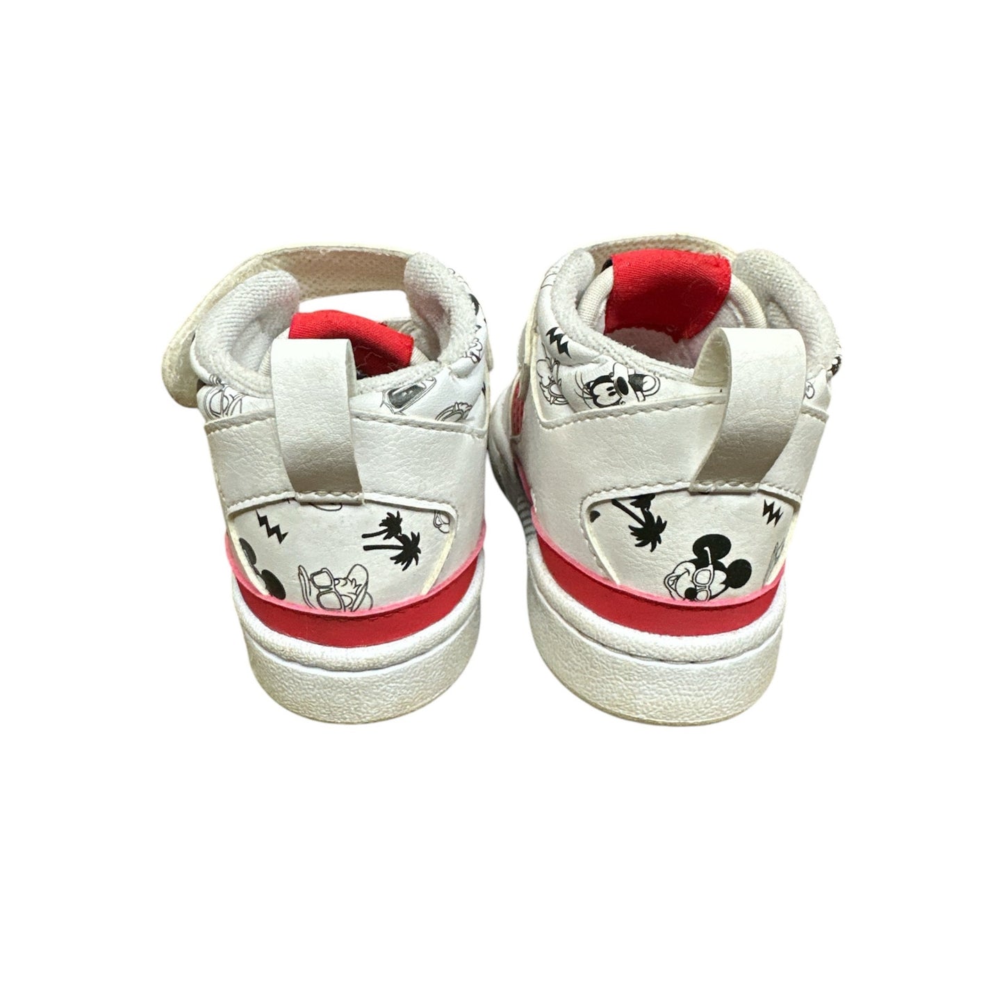 Toddler Unisex Adidas X Disney Forum Mid 360 White Red High Top Sneakers Size 5K