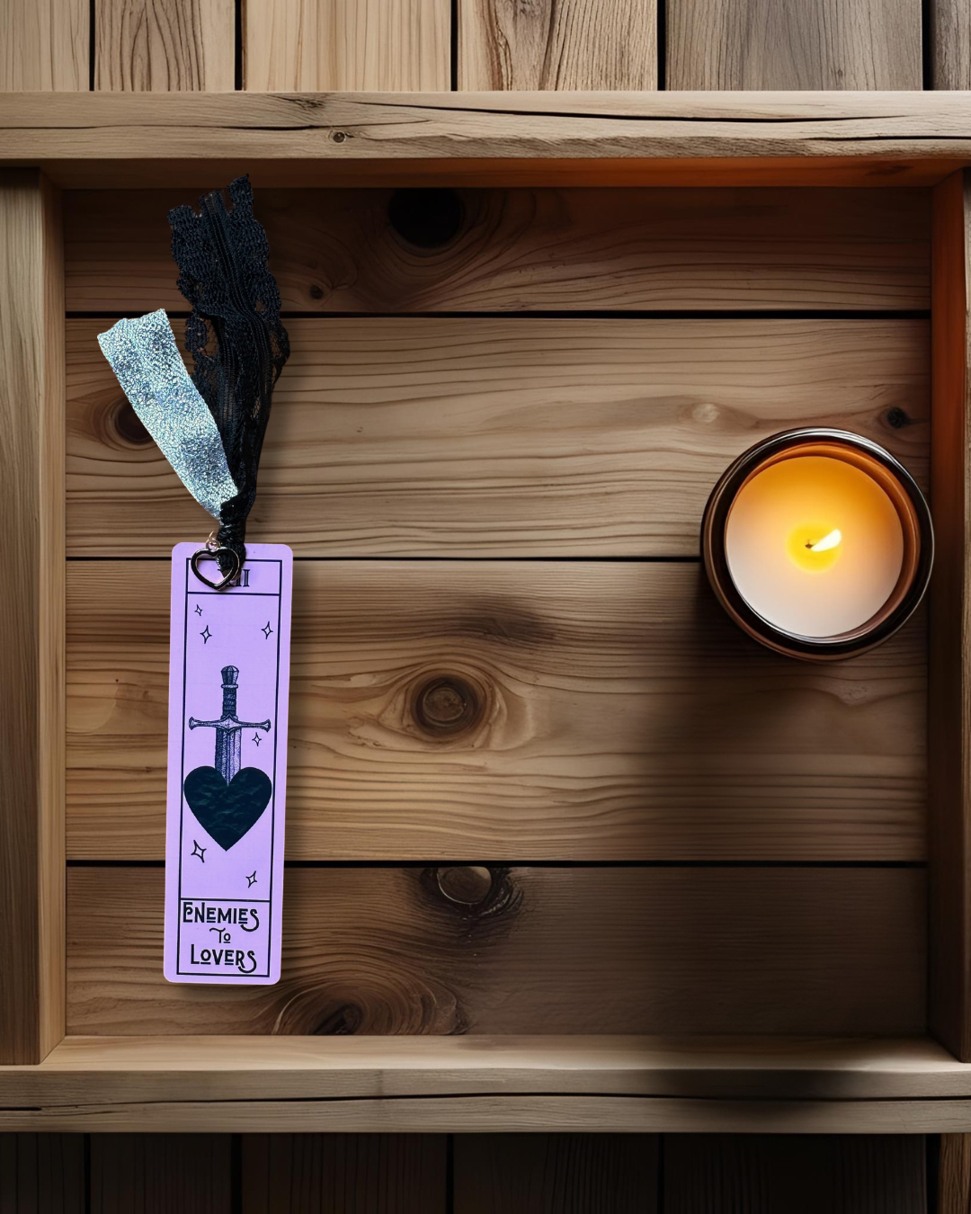 Handmade Metal Bookmark– Sublimated Designs with Optional Charms | Handmade Gifts for Book Lovers & Readers