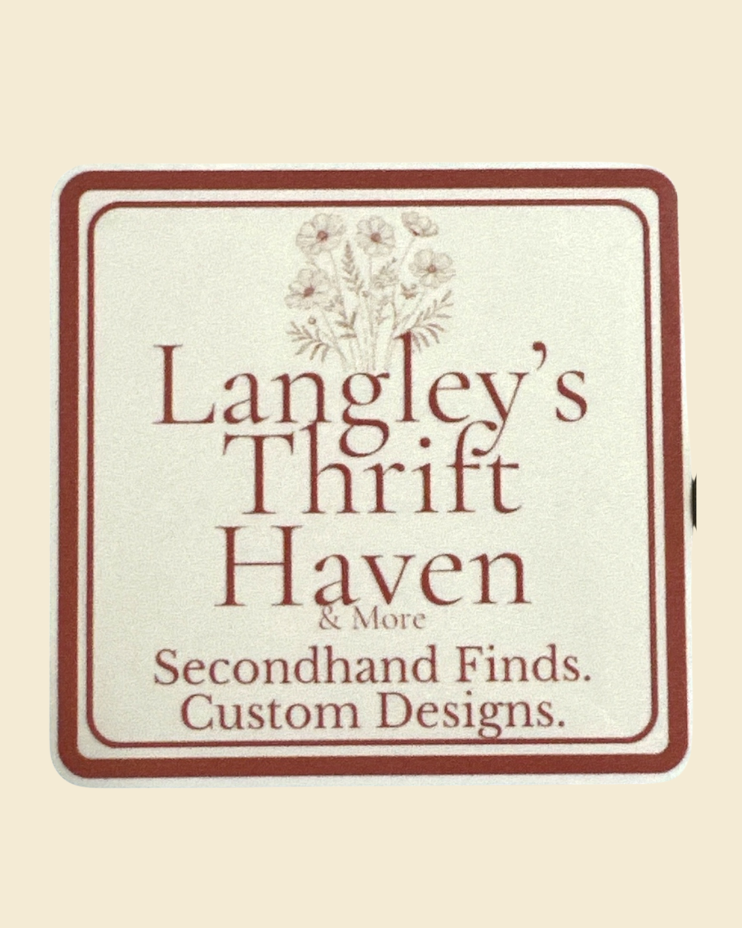 Custom Photo or Logo Sticker – Personalized Waterproof Vinyl Decal with Your Image – Great for Businesses, Gifts, and Personal Use