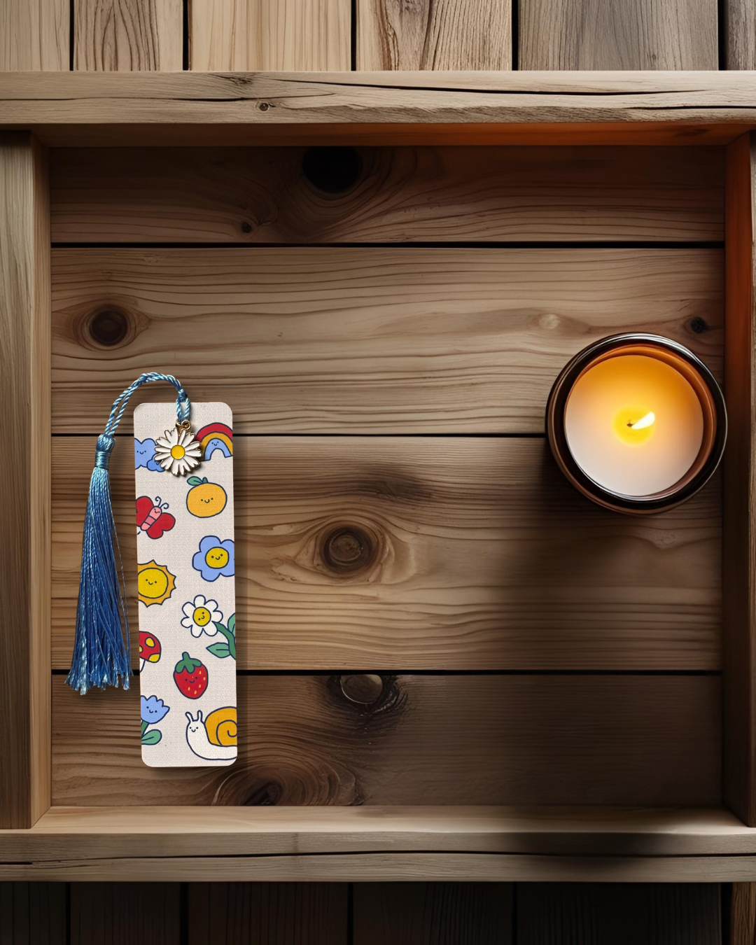 Handmade Metal Bookmark– Sublimated Designs with Optional Charms | Handmade Gifts for Book Lovers & Readers